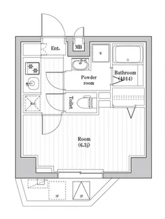 東京都葛飾区亀有3丁目【マンション】の間取り