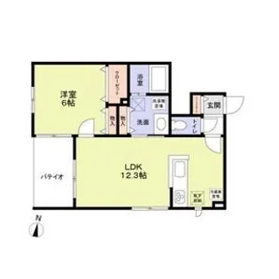 グラン パルク【1階】の間取り