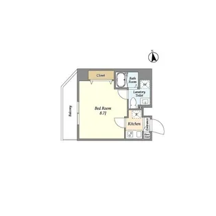 アルファコート西新井【5階】の間取り