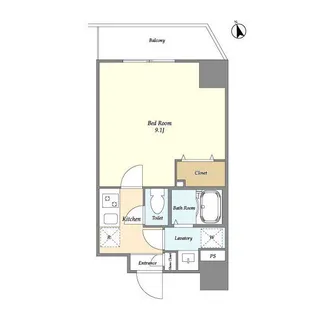 アルファコート綾瀬2【5階】の間取り