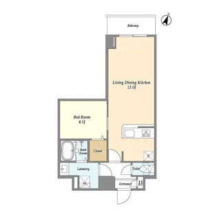 アルファコート北綾瀬2【3階】の間取り