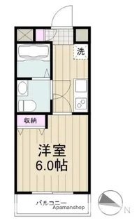 東京都葛飾区白鳥2丁目【マンション】の間取り