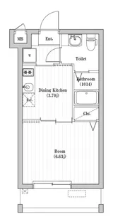 東京都足立区一ツ家3丁目【マンション】の間取り