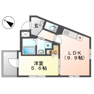 DIMORA北千住 ーディモーラ北千住ー【4階】の間取り