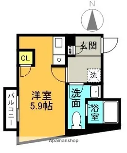 SOLEILⅦ【2階】の間取り