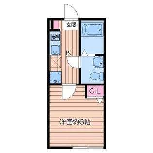 メゾンヴェルテ【1階】の間取り