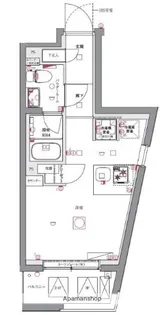 東京都葛飾区西亀有4丁目【マンション】の間取り