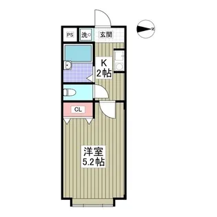 グレイスハイツ東綾瀬【1階】の間取り
