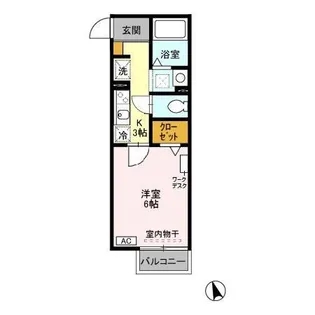 ポラリス【2階】の間取り