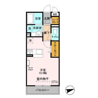 ARCOBALENO【3階】の間取り