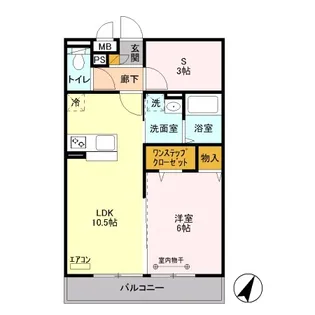 ラ カンパネラ A【3階】の間取り