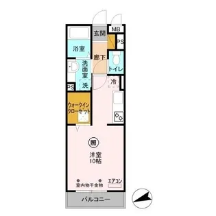メルヴェーユ花水木 Ⅰ【1階】の間取り