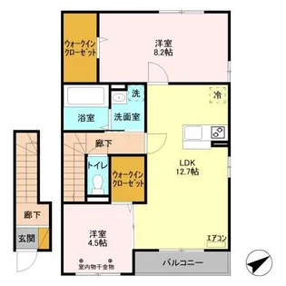 スピカ【2階】の間取り
