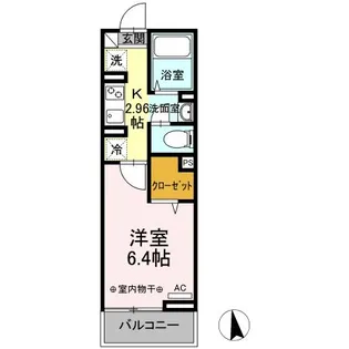 リビングヴィレッジ新柴又【2階】の間取り