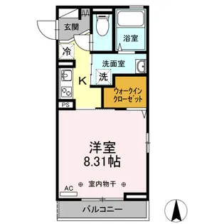 コンフォール高砂【2階】の間取り