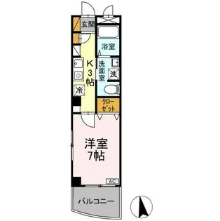 GOTO Ⅱ【8階】の間取り