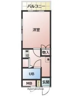 東京都足立区関原2丁目【マンション】の間取り