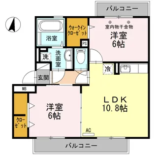 RSAII【3階】の間取り