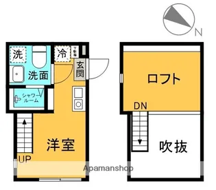 東京都葛飾区堀切2丁目【アパート】の間取り