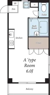 ヴィラ綾瀬【1階】の間取り