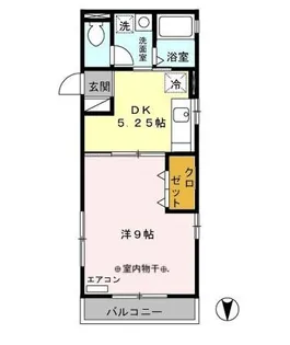 リヴェールコート【2階】の間取り