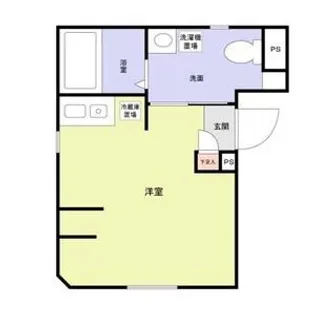 カテリーナ千住大橋【2階】の間取り