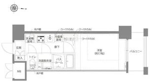 AELL亀有【10階】の間取り