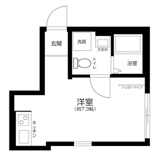 東京都足立区関原3丁目【アパート】の間取り