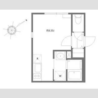 メゾンドシエル【3階】の間取り