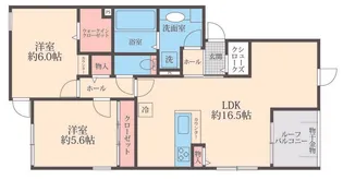 LULU西尾久【2階】の間取り