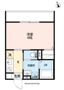 東京都葛飾区亀有3丁目【アパート】の間取り