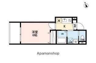 東京都葛飾区亀有3丁目【アパート】の間取り