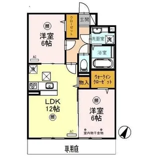 ルピナスVII【1階】の間取り