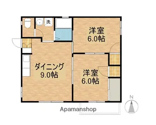 ナルド・ハイツ【2階】の間取り