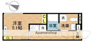 エトス初台【2階】の間取り