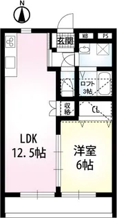ジュールエストⅡ【1階】の間取り
