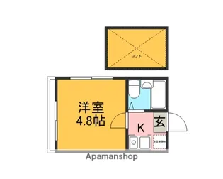 シャンテ青戸Ⅱ【302号室】の間取り