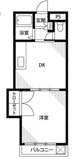 プレール都立大【2階】の間取り