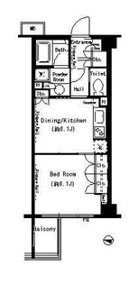 パークアクシス目黒本町【3階】の間取り