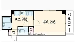 ブライトコート幡ヶ谷【1階】の間取り