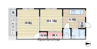 エクレールフジタ【3階】の間取り