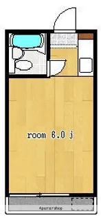 ヴィラ元住吉【1階】の間取り