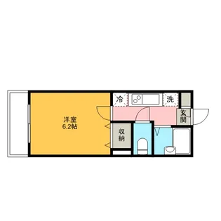 エコロジー都立大学レジデンス【0524号室】の間取り