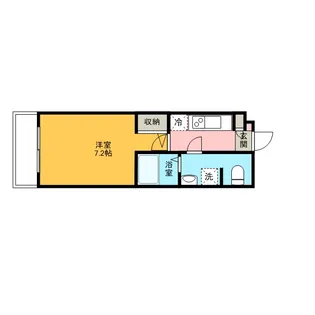 エコロジー都立大学レジデンス【5階】の間取り