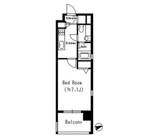 MFPRコート蒲田【2階】の間取り