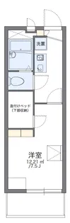 レオパレスアットホーム【2階】の間取り