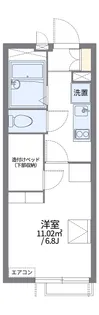 レオパレス川崎大師【3階】の間取り