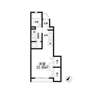 シャルム大森【1階】の間取り