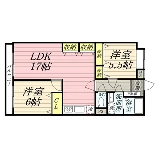 ガーデンハウス千歳船橋【2階】の間取り
