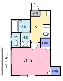 ローズハイム【2階】の間取り